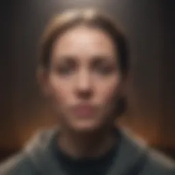 Visual representation of mental health barriers