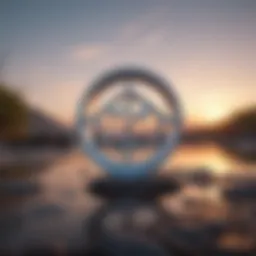 An inviting serene landscape symbolizing inner peace and self-acceptance
