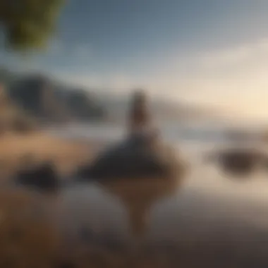 Mindfulness Unveiled: Techniques for Everyday Peace Mindfulness techniques illustrated with serene visuals