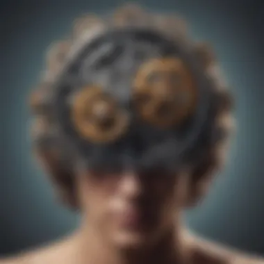 The Mechanics of Emotional Intelligence A brain with intertwined gears symbolizing emotional intelligence