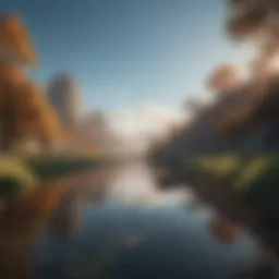 A serene landscape symbolizing self-discovery.