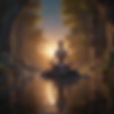 The Journey of Self-Discovery An artistic representation of self-discovery
