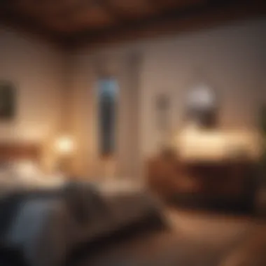 A cozy bedroom environment promoting relaxation and rest