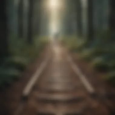 Choosing Your Path Forward Two paths diverging in a forest, symbolizing choices and exit strategies.