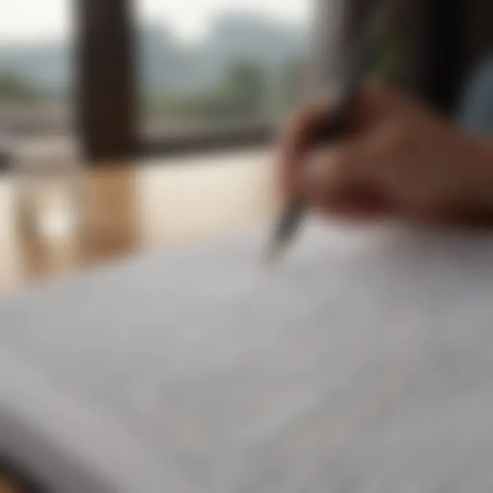 An open journal with a pen, symbolizing reflection