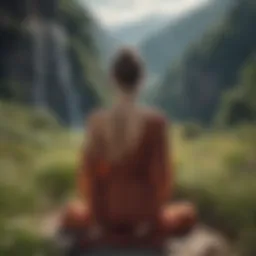 A serene landscape symbolizing inner peace and self-acceptance