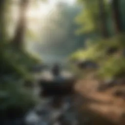 A serene natural landscape depicting tranquility and mindfulness.
