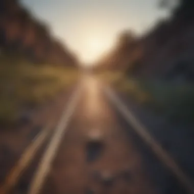 An open road representing exploration and personal growth