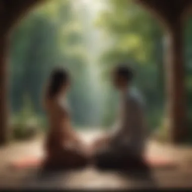 Mindfulness in Dating A peaceful setting for mindfulness and meditation