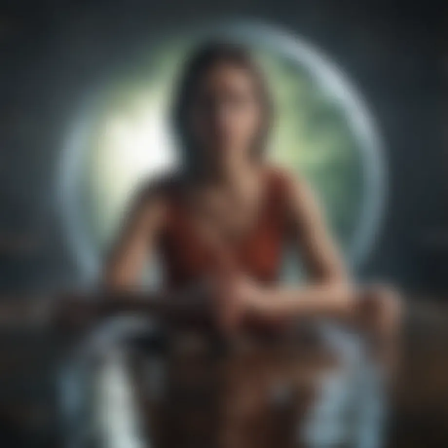 Symbolic representation of self-reflection