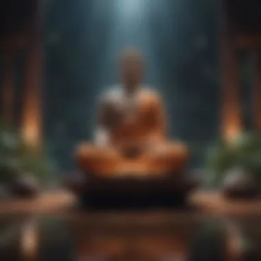 Harmony in Mindfulness Symbolic representation of mindfulness and balance