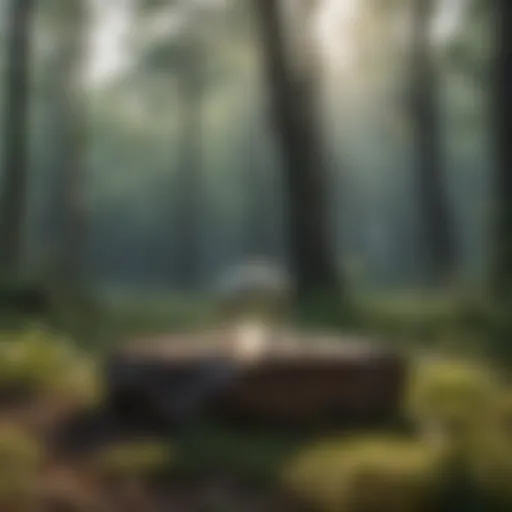 A serene landscape symbolizing inner peace