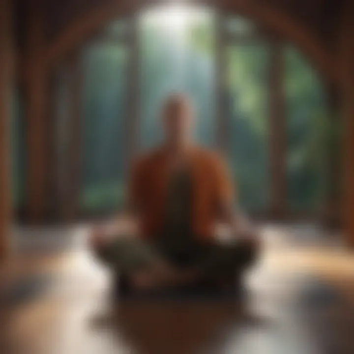 Meditation techniques illustrated