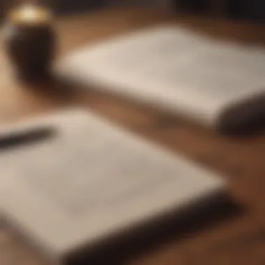 Journaling as a Path to Self-Discovery A close-up of a journal and a pen, symbolizing reflection