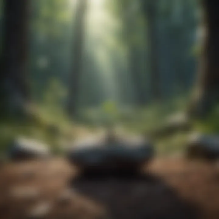 Nature elements fostering emotional balance