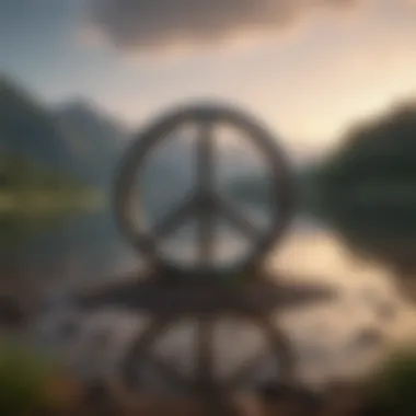 Symbol of Peace and Recovery A serene landscape symbolizing peace and recovery.