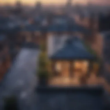Rooftop View for Inspiring Conversations Beautiful rooftop view encouraging open conversations