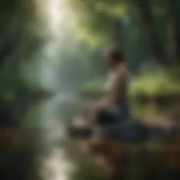 Calm nature scene representing mindfulness