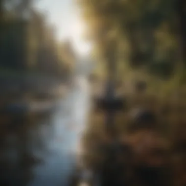 A serene landscape symbolizing inner peace
