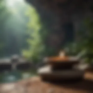 Mindfulness Practice in a Serene Environment Mindfulness practice in a serene environment