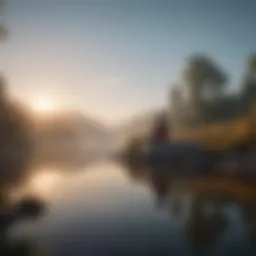 A serene landscape reflecting tranquility and introspection