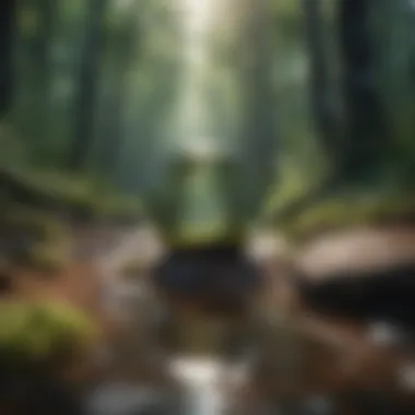 Finding Clarity in Nature A serene landscape symbolizing clarity amidst confusion