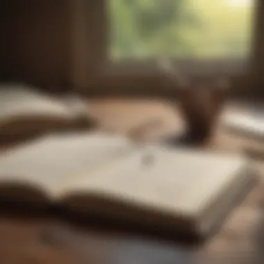 Introspection Through Writing A journal and pen, tools for introspection and personal growth