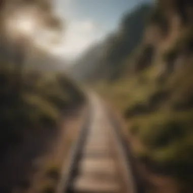 The Journey of Self-Discovery A winding path representing the journey of self-discovery