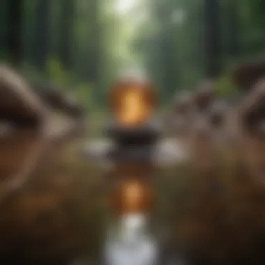 Cultivating Inner Balance An abstract concept of balance and calmness