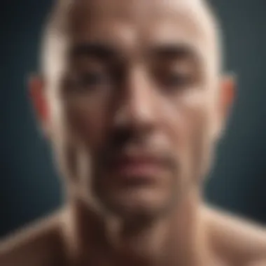 The Art of Mindful Breathing A close-up of mindfulness practice with a focus on breathing
