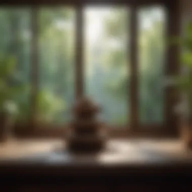 Creating a Serene Space Calm environment promoting relaxation