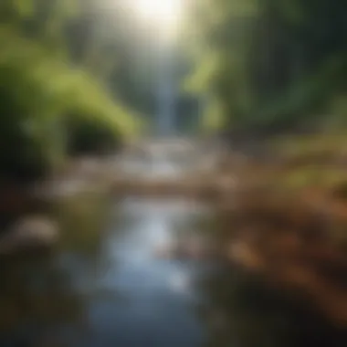 Words of Wisdom An inspirational quote displayed on a nature background
