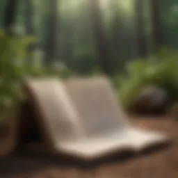 Inspirational quote on a serene background