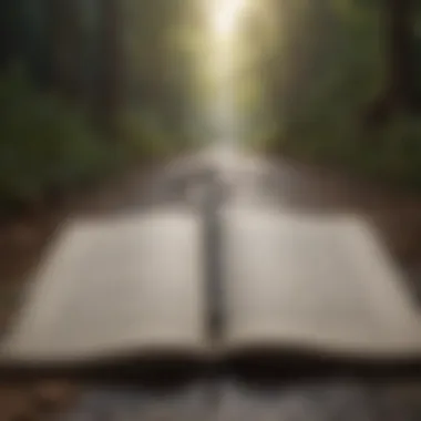Pathways to Self-Reflection A journal with a pen symbolizing introspection and self-discovery