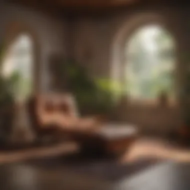Creating a Personal Oasis Meditative space with soft lighting and comfortable seating