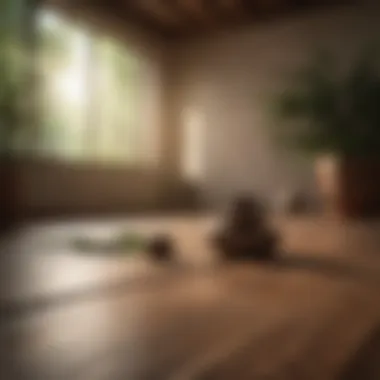 Finding Peace Through Meditation Meditation space for relaxation