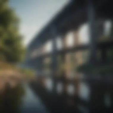 Building Bridges Through Communication A bridge connecting two sides of a river symbolizing communication