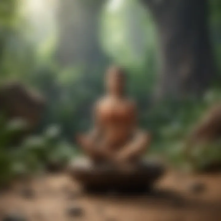 A balanced lifestyle with wellness activities