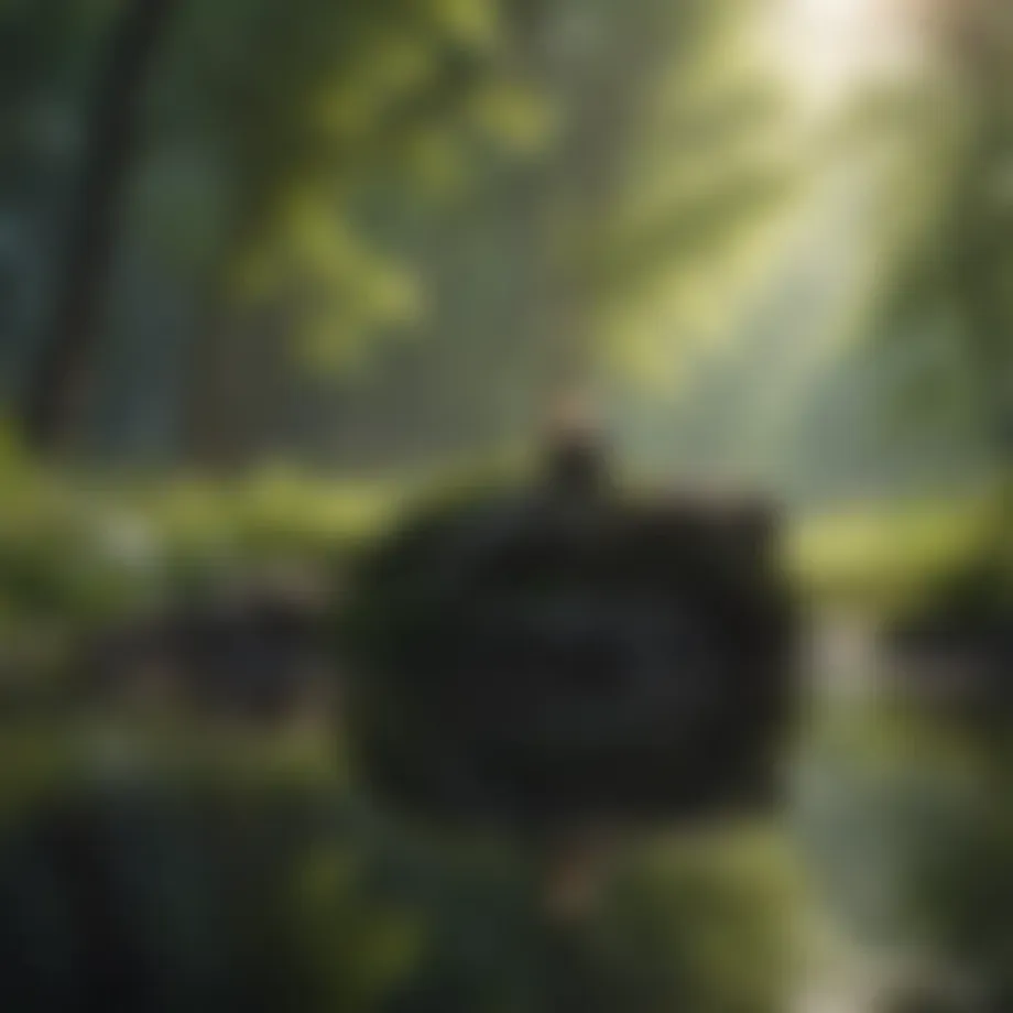 A serene landscape reflecting inner peace