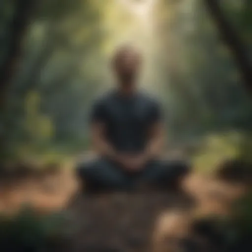 Mindfulness meditation setting