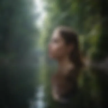 Self-Reflection and Growth A serene landscape representing self-reflection and growth.