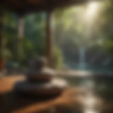 Guided Meditation Oasis A tranquil environment for guided meditation