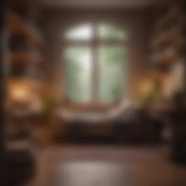 A Supportive Environment for Personal Growth A cozy reading nook filled with inspirational books and soft lighting