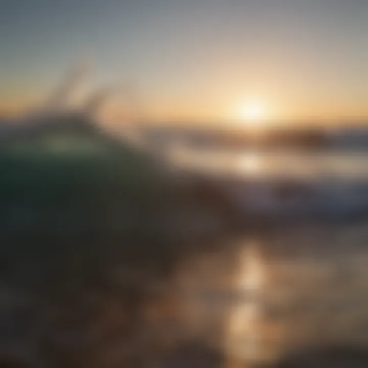 Abstract representation of sound waves emanating warmth