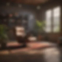 A serene gaming environment illustrating relaxation and focus