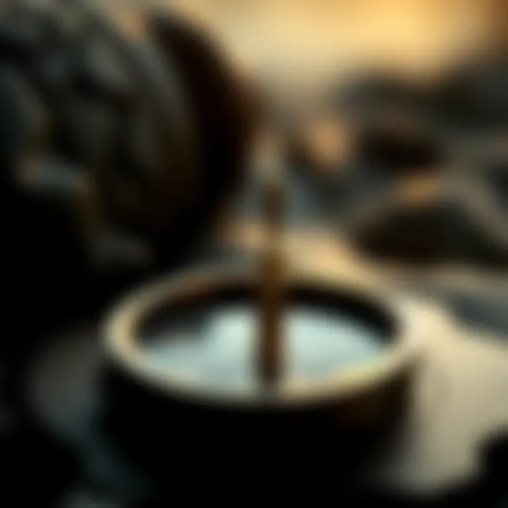A compass depicting direction in life changes