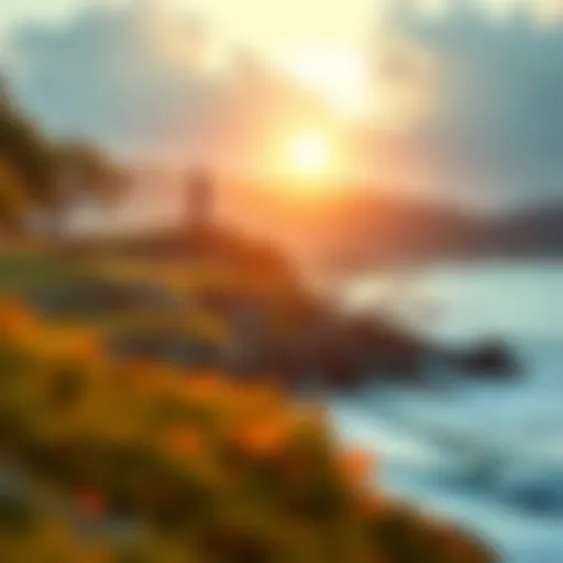 A serene landscape symbolizing personal growth