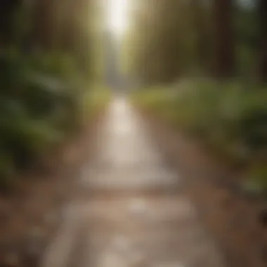Pathways to Personal Growth A journey map illustrating personal development strategies