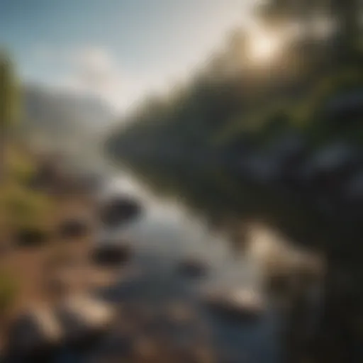 A serene landscape illustrating the tranquility of mindfulness.